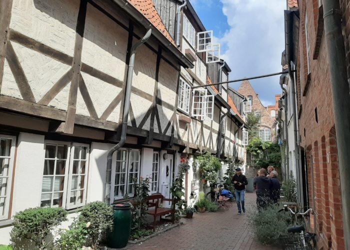 Gang in Lübeck -Unesco