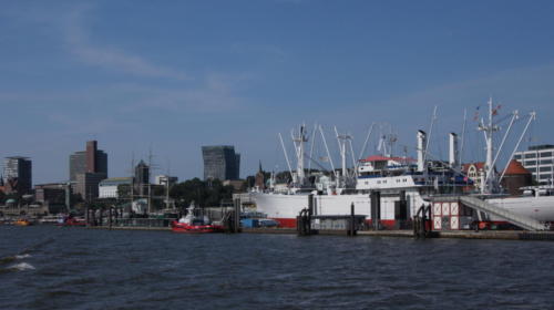 Passeio de Barco - Porto de Hamburgo